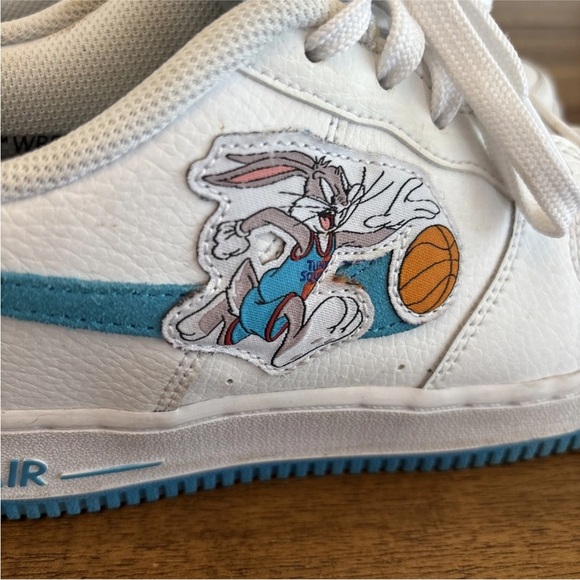 Nike Air Force 1 Low Hare Space Jam Bugs Lola Bunny DM3353-100 Size 6.5Y - Picture 5 of 13